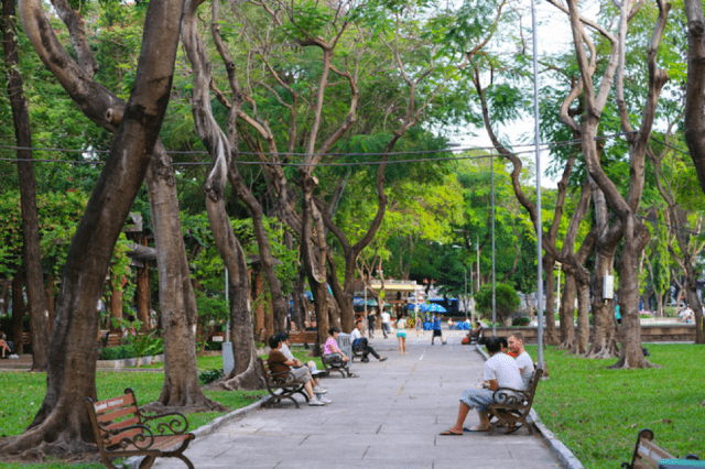 Hình ảnh công viên Lê Văn Tám Hồ Chí Minh Hình ảnh công viên Lê Văn Tám Hồ Chí Minh