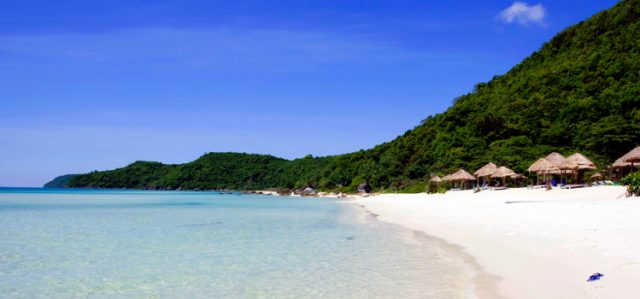 Bờ biển bãi Sao cát mịn màng như bột Bờ biển bãi Sao cát mịn màng như bột