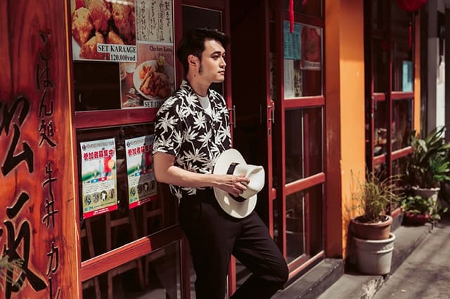 Ca sĩ Quang Vinh cũng đã chụp ảnh tại khu phố Nhật ca si quang vinh cung chup anh tai khu pho nhat