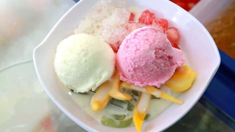 Chè ngon Hà Nội - chè kem Ý