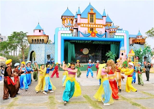 Lễ hội trung thu ở công viên nước hồ Tây