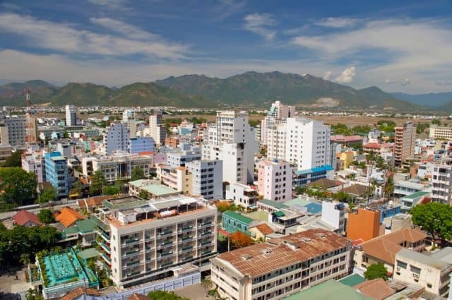 phía nam bản đồ hành chính nha trang
