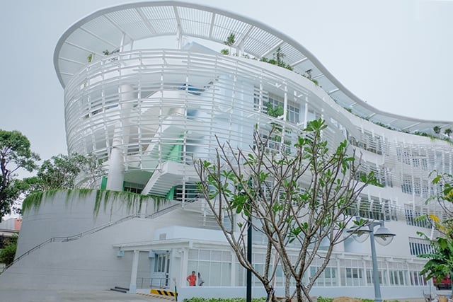 Thiết kế độc lạ khiến nơi này có nhiều chỗ đẹp để checkin Thiết kế độc lạ khiến nơi này có nhiều chỗ đẹp để checkin