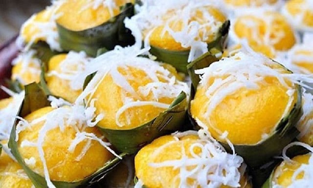 Bánh vàng óng dẻo dai Bánh vàng óng dẻo dai
