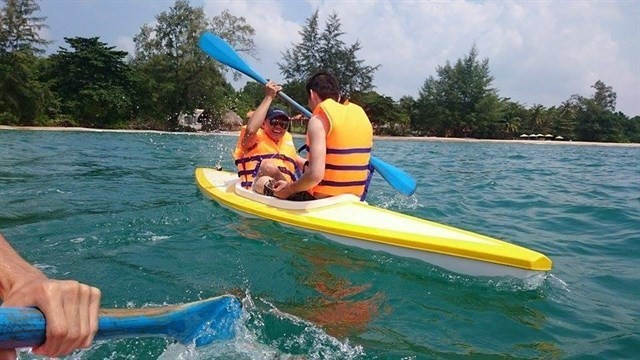Trải nghiệm chèo thuyền Trải nghiệm chèo thuyền