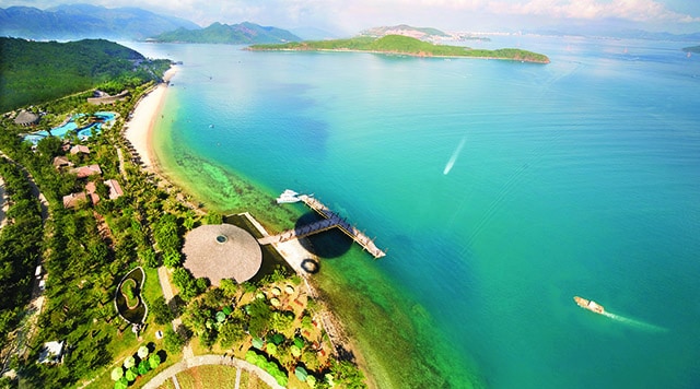 Vịnh Nha Trang trên bản đồ thành phố Nha Trang