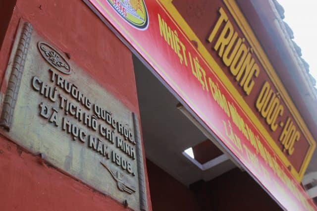 Hình ảnh trường Quốc Học Huế 