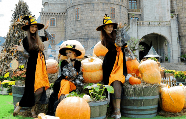 Kết quả hình ảnh cho lễ hội halloween 2017 tại bà nà hills đà nẵng