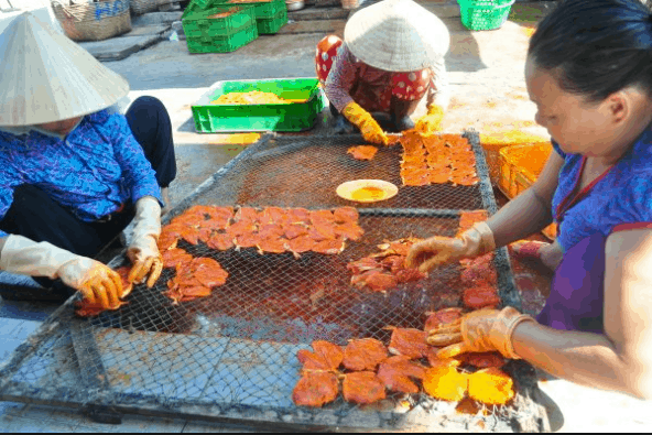 Cách làm hải sản khô 
