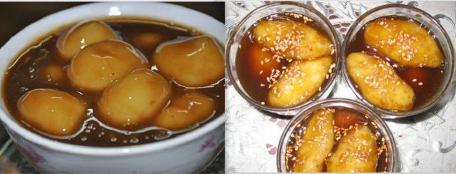 Bánh trùng mật mía Vĩnh Tường
