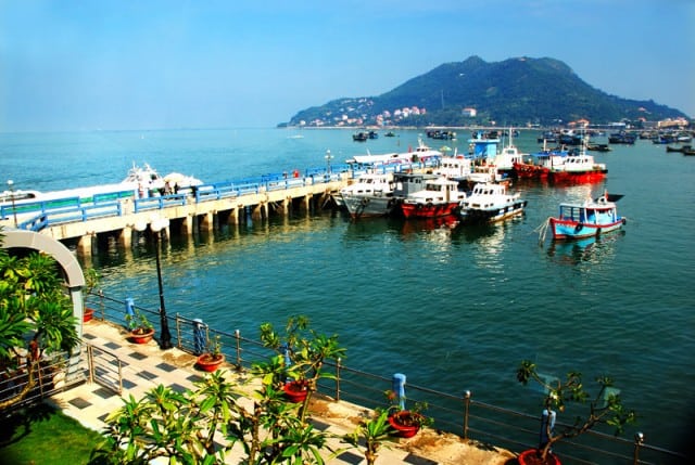 Cảng biển Vũng Tàu ở bãi Trước Cảng biển Vũng Tàu ở bãi Trước