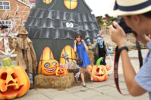 địa điểm vui chơi halloween tại vinpearl land Nha Trang