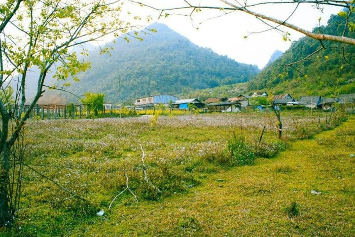 Bảng làng ở cổng trời Mường Lống 