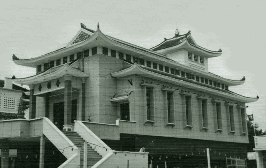 Hình ảnh Chùa Xá Lợi lúc mới xây vào năm 1956 Hình ảnh Chùa Xá Lợi lúc mới xây vào năm 1956