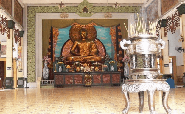 Hình ảnh ngôi chính điện - Nơi tổ chức các sự kiện của chùa Xá Lợi Hình ảnh ngôi chính điện - Nơi tổ chức các sự kiện của chùa Xá Lợi