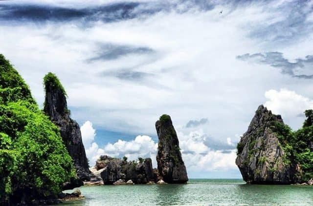 Hình ảnh hòn Phụ Tử Hà Tiên