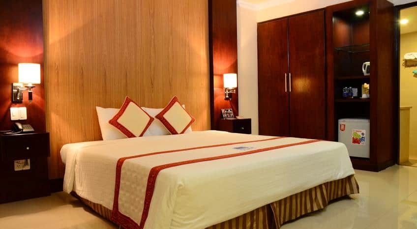 Không gian ấm cúng tiện nghi bên trong khách sạn Không gian ấm cúng tiện nghi bên trong khách sạn