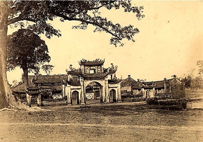 Thành Sơn Tây xưa năm 1884