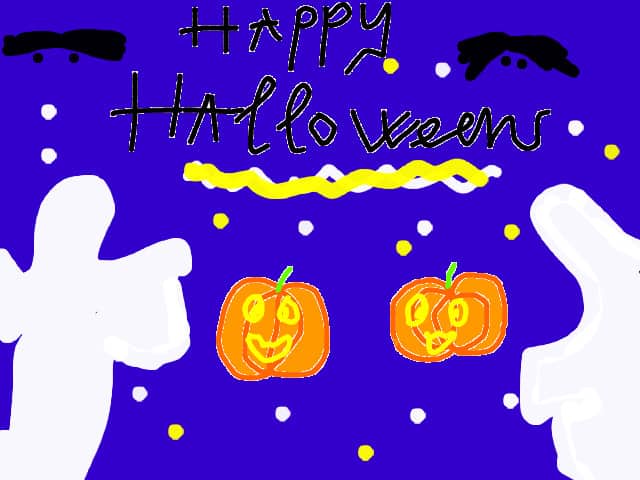 Những bức tranh về hallowen là món quà ý nghĩa và thực thế