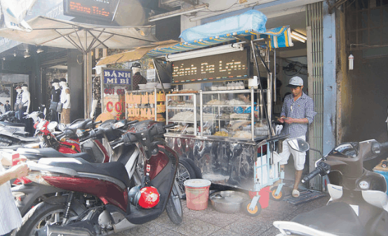 Xe bánh tằm (sưu tầm) bánh tằm bì ngon ở sài gòn