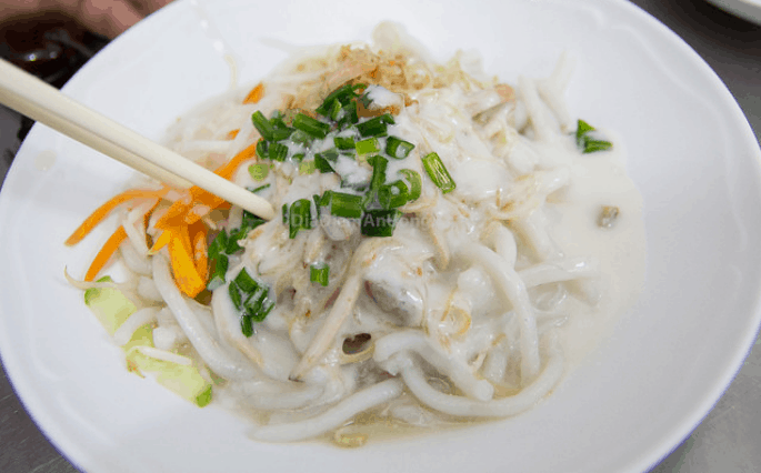 Món ăn được nêm nếm vừa miệng (sưu tầm) bánh tằm bì ngon ở sài gòn