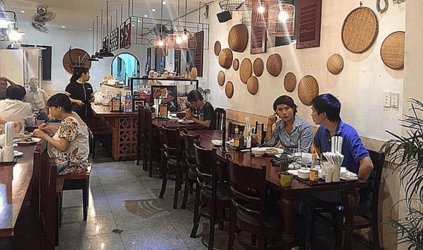 Không gian ấm cúng (sưu tầm) bánh tằm bì ngon ở sài gòn