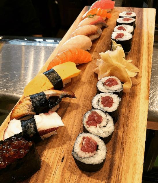 Sushi (sưu tầm) khu phố nhật ở sài gòn
