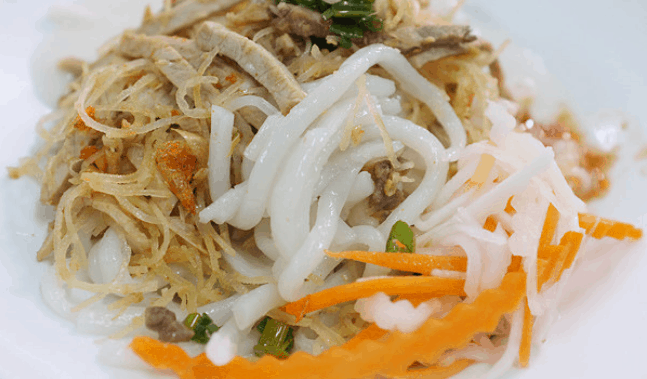 (hình ảnh sưu tầm) bánh tằm bì ngon ở sài gòn