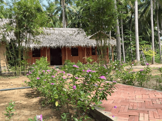 khu du lịch làng bè bến tre