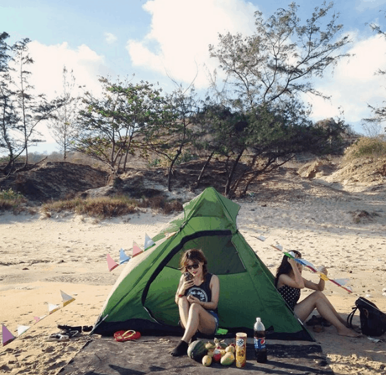 Cắm trại (sưu tầm) khu du lịch ở vũng tàu