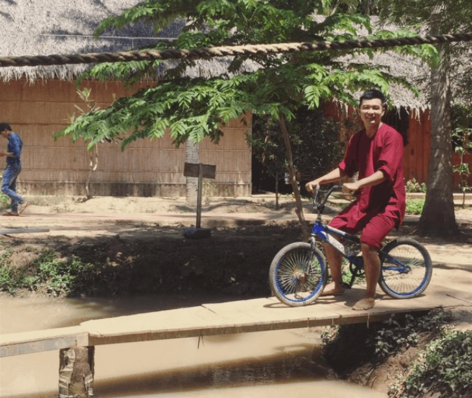 khu du lịch làng bè bến tre