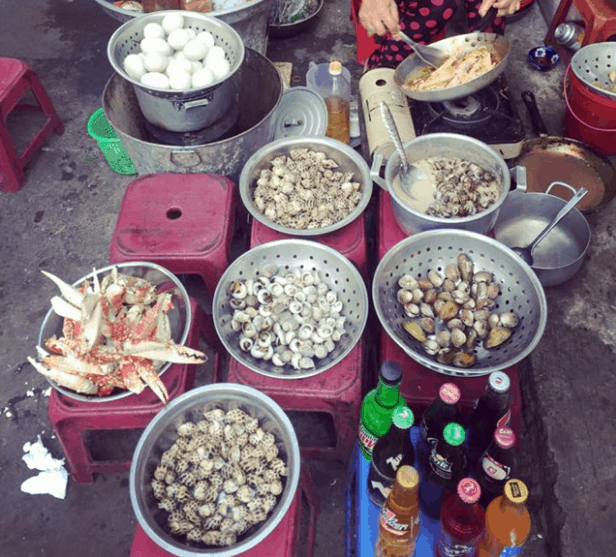 Món ốc là món ăn vặt được nhiều người yêu thích khi tới Vũng Tàu Món ốc là món ăn vặt được nhiều người yêu thích khi tới Vũng Tàu
