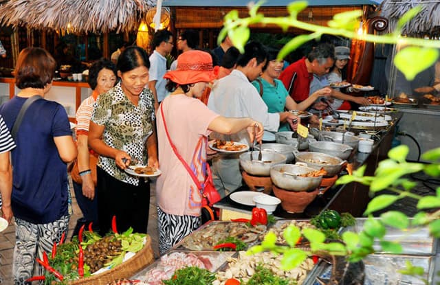 Tổ chức buổi buffet