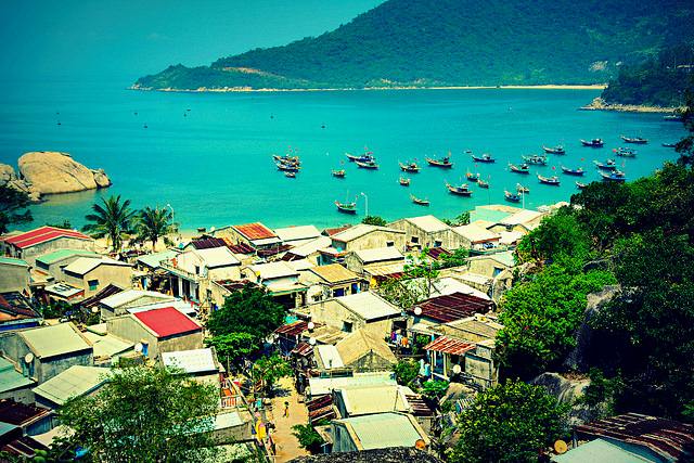Vẻ đẹp của bãi biển Cù Lao Chàm. (Ảnh ST)