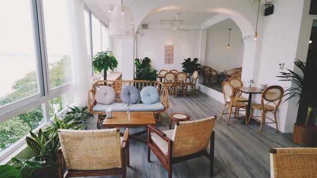 Quán cafe đẹp ở Hồ Tây