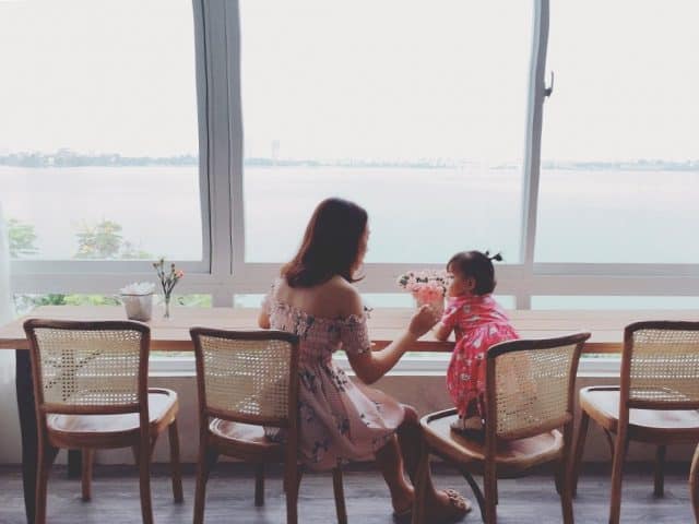 quán cafe đẹp ở Hồ Tây