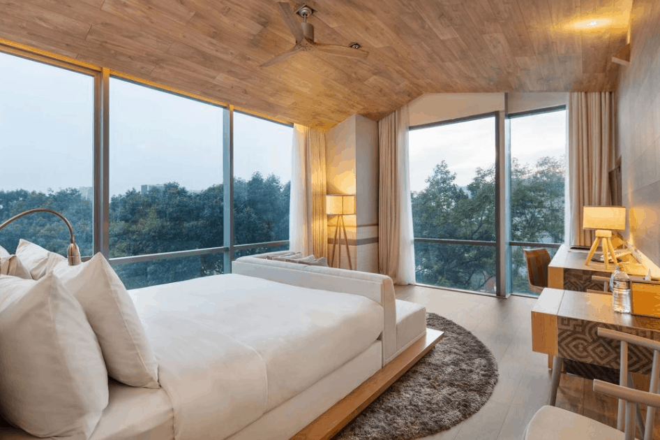 Không gian phòng nghỉ sang trọng tại khách sạn Fusion Suites Sai Gon Không gian phòng nghỉ sang trọng tại khách sạn Fusion Suites Sai Gon