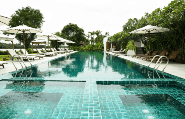 Khung cảnh trong xanh, thoáng mát tại Lan Anh Village Khung cảnh trong xanh, thoáng mát tại Lan Anh Village