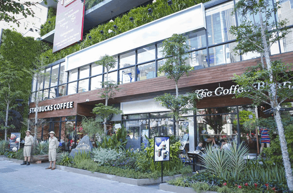 Kiến trúc Saigon Garden khác hoàn toàn với những tòa nhà gần đó Kiến trúc Saigon Garden khác hoàn toàn với những tòa nhà gần đó