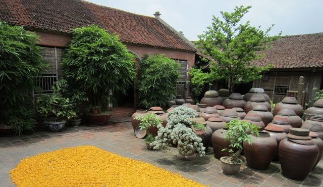 Những ngôi nhà này được xây dựng với kiến trúc 5 gian hoặc 7 gian (Ảnh: Sưu tầm)