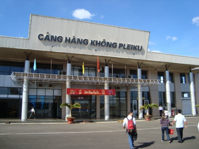 Càng hàng không Pleiku. (Ảnh ST)