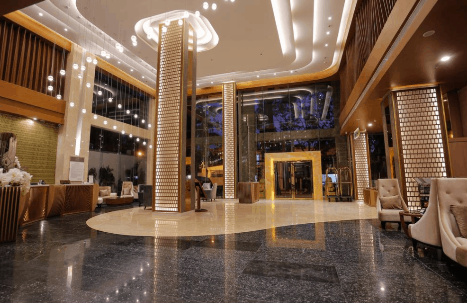 Sảnh chính khách sạn Mường Thanh Sài Gòn Centre Sảnh chính khách sạn Mường Thanh Sài Gòn Centre