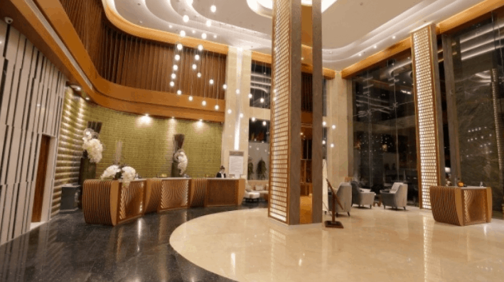 Sảnh chính tại khách sạn Mường Thanh Sài Gòn Centre Sảnh chính tại khách sạn Mường Thanh Sài Gòn Centre