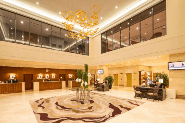 Sảnh đón khách ở Saigon Prince Hotel Sảnh đón khách ở Saigon Prince Hotel