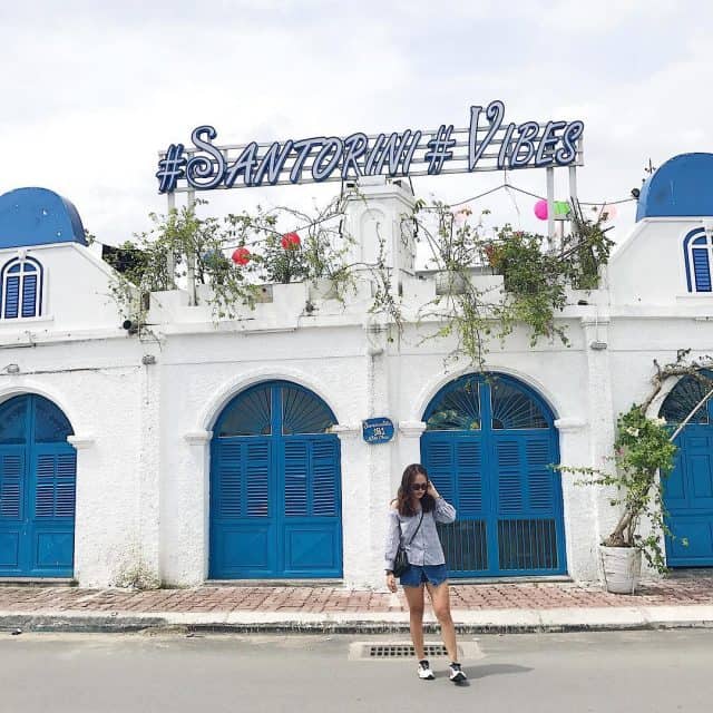 Santorini quán cafe đẹp nhất ở hồ Tây
