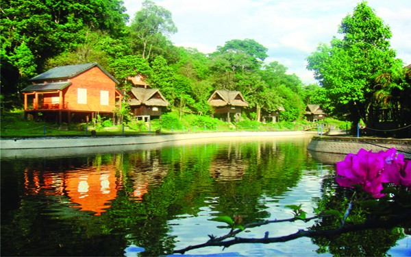 Khung cảnh thiên nhiên thơ mộng ở Sơn Kim 