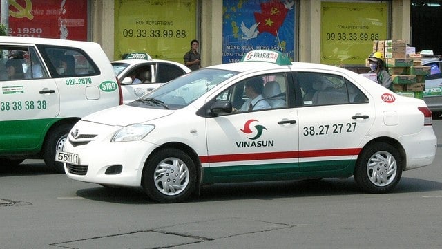 Taxi Vinasun. (Ảnh ST)