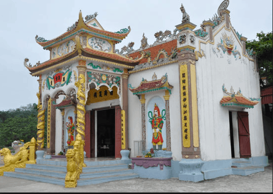 Đền thờ thần Nam Hải tín ngưỡng của các ngư dân