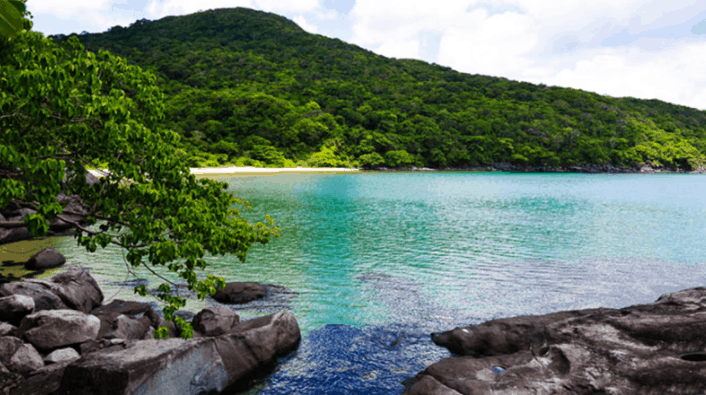 Hình ảnh bãi Đầm Trầu tại Côn Đảo Hình ảnh bãi Đầm Trầu tại Côn Đảo