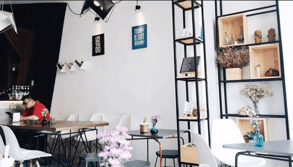 Không gian quán Buihaus Cafe Không gian quán Buihaus Cafe